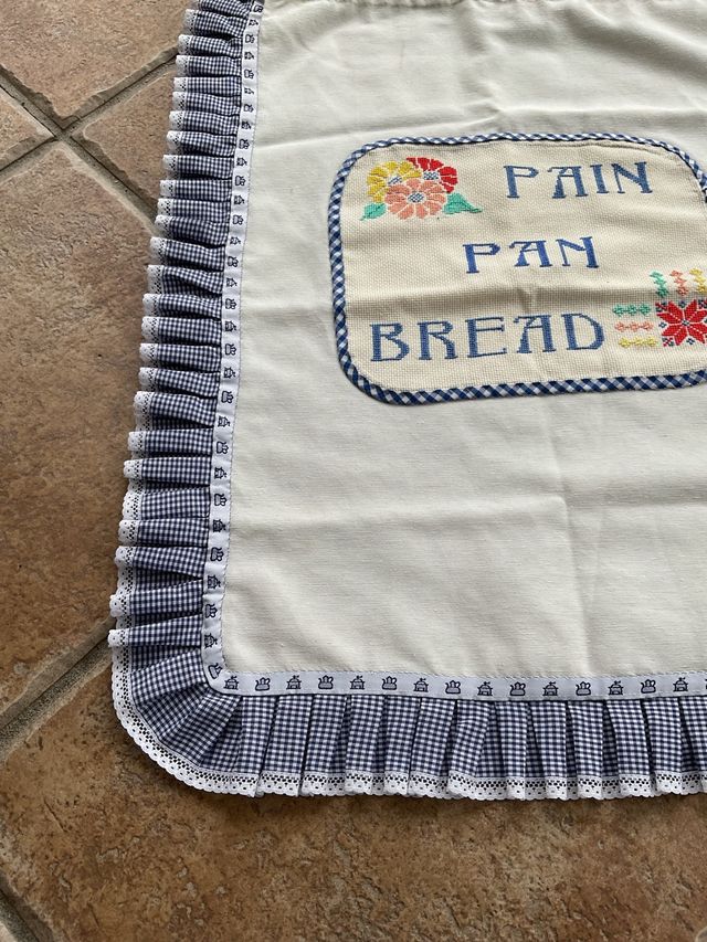 Bolsa de tela para el pan 