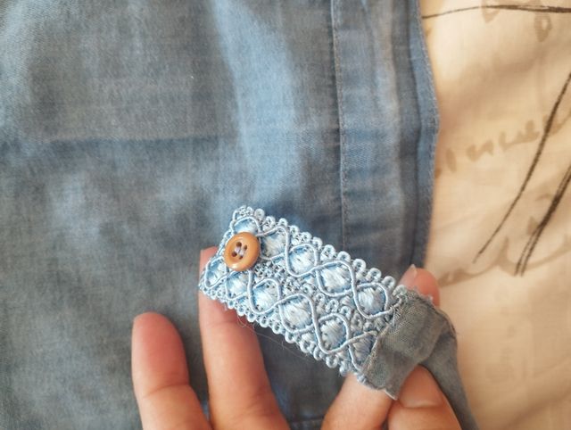 Top vaquero sin espalda