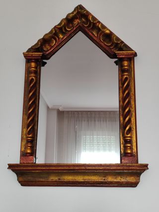 Espejo vintage pared