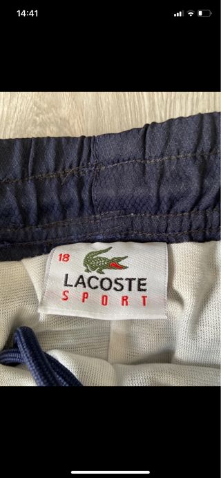 Pantalon Lacoste niño