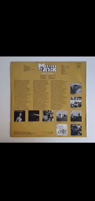 Pink Floyd - Master Of Rock LP