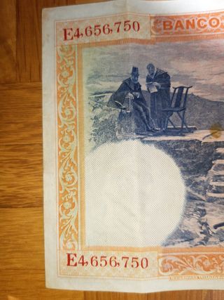 Billete 100 pesetas Felipe II