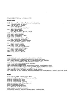 FRANCISCO BARÓN - ORIGEN