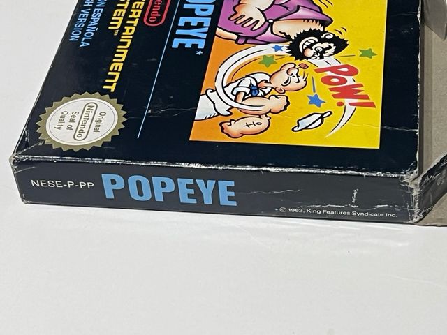NINTENDO NES POPEYE CAJA PEQUEÑA