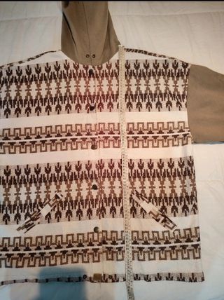 Chaqueta reversible cortavientos vintage