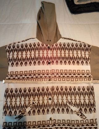 Chaqueta reversible cortavientos vintage