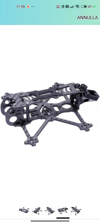 Drone Frame- Telaio 2,5'
