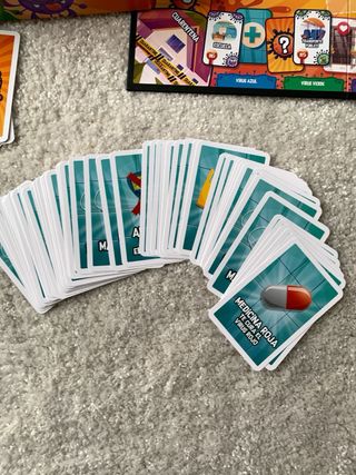 Stop virus. Juego de mesa.