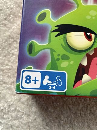 Stop virus. Juego de mesa.