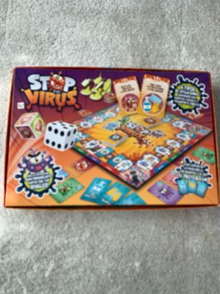 Stop virus. Juego de mesa.