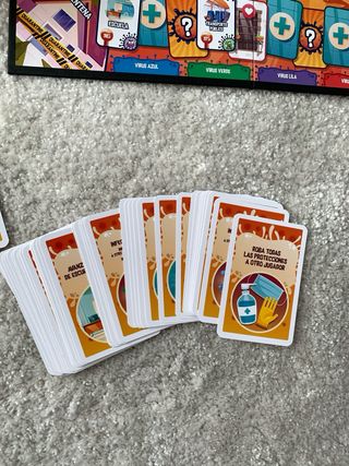 Stop virus. Juego de mesa.