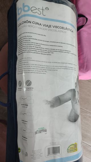 Colchón viscoelástico de cuna