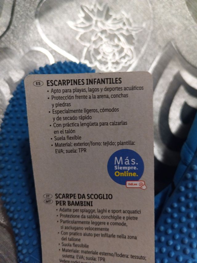 ESCARPINES INFANTILES talla 27