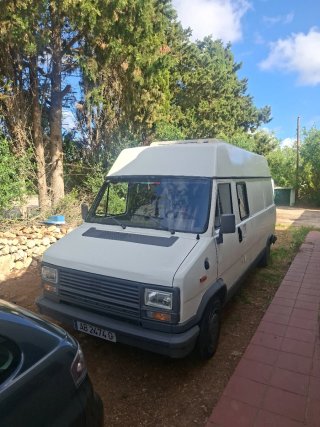 FIAT Ducato 1985 camper RECIEN PINTADA