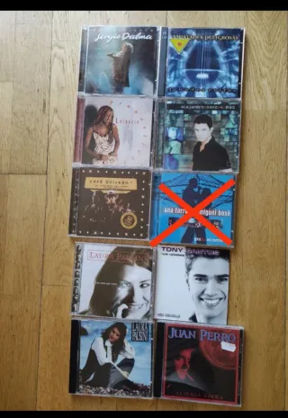 CDs musica en español varios precios