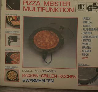Grill para pizzas etc