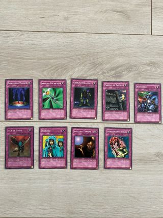 Cartas YU-GI-OH español