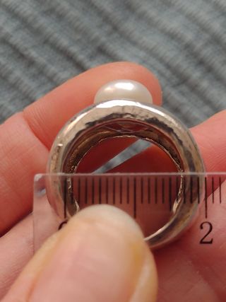 Anillo Tous Duna perla y pulsera 