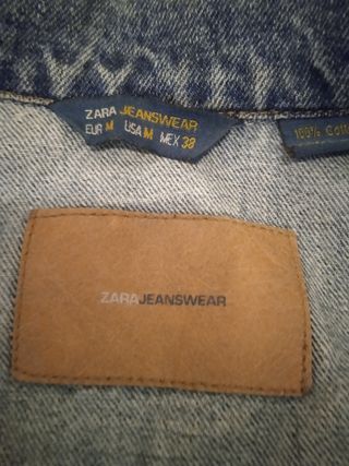 Cazadora vaquera Zara para hombre 