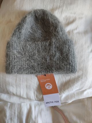 Gorro de lana de alpaca.