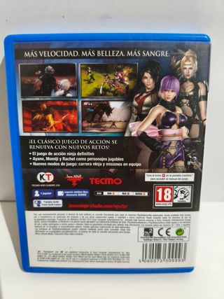 Juego Sony PS vita ninja gaiden sigma plus 2 