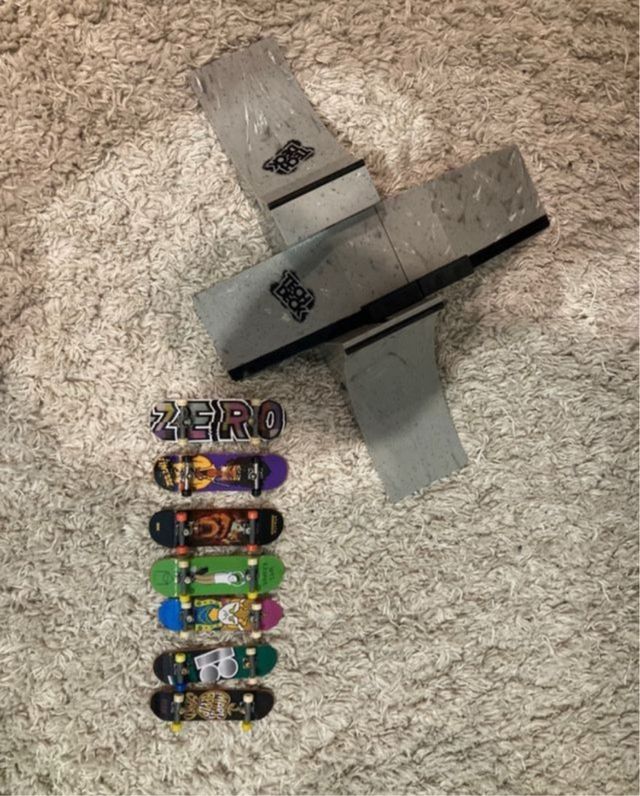 Monopatines teck deck con rampas