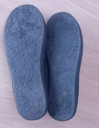 Manoletinas tela con goma talla 37