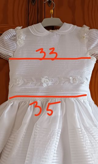 Vestido para Comunión 