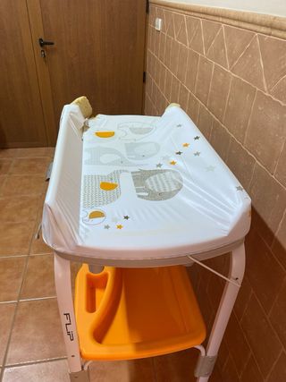 Jané flip s39 cambiador y bañera plegable