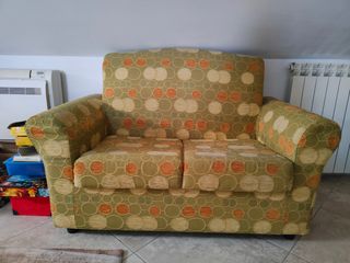 Divano letto 2p con materasso singolo