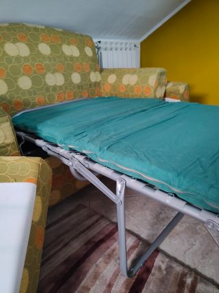 Divano letto 2p con materasso singolo