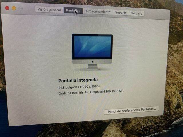 Ordenador imac apple