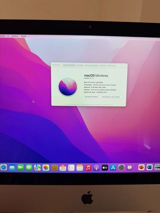 Ordenador imac apple