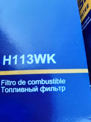 Filtro de combustible para Mercedes benz