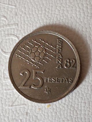 Moneda de España del Mundial 82*81* 