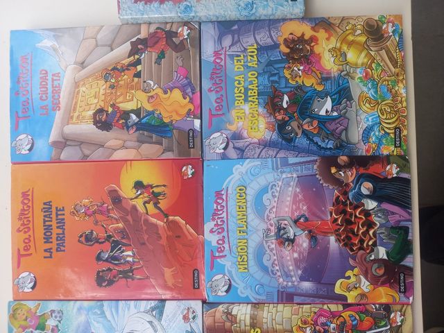 Lote de libros tea Stilton
