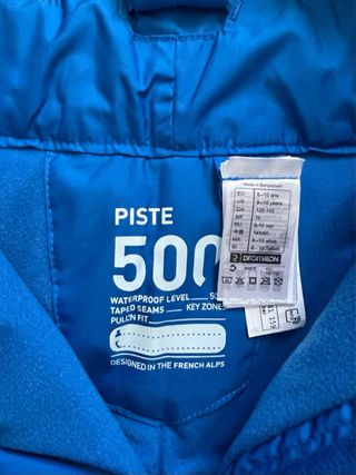 Pantalón impermeable niño nieve/esquí 