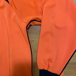 Macron Maglia Manica Lunga Sportiva Arancione Nero