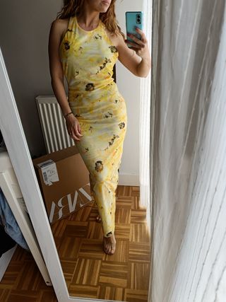 Vestido largo de Zara