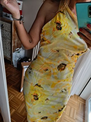 Vestido largo de Zara