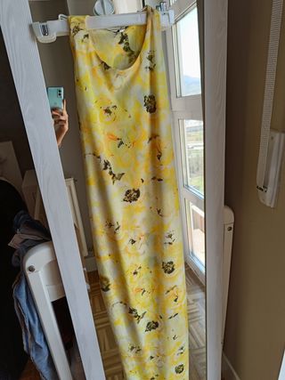 Vestido largo de Zara