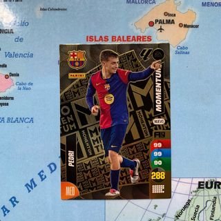 Pedri Momentum Del Barcelona adrenalyn XL 24 25