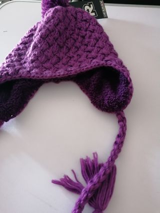 Gorro lana mujer