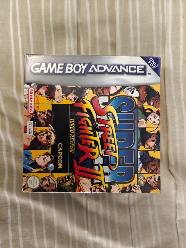 Super Street fighter 2 turbo revival gba precintad