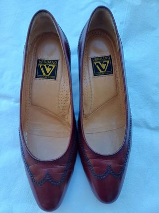 Scarpe décolleté pelle