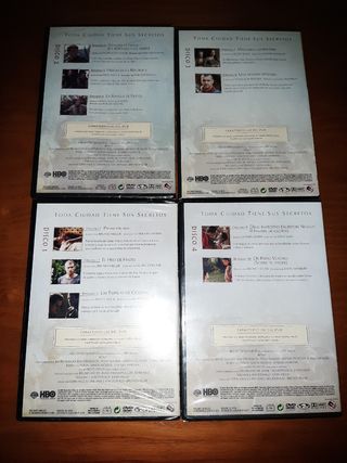 4 DVDS SERIE "ROMA" TEMPORADA DOS COMPLETA