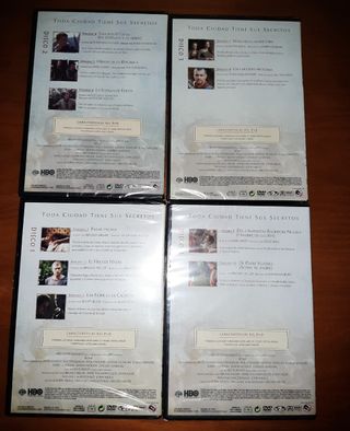 4 DVDS SERIE "ROMA" TEMPORADA DOS COMPLETA