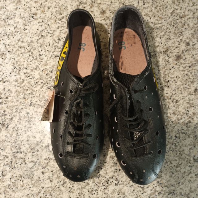 Scarpe ciclismo vintage per Eroica
