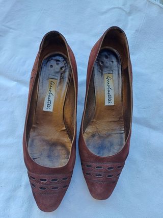 Scarpe décolleté scamosciate