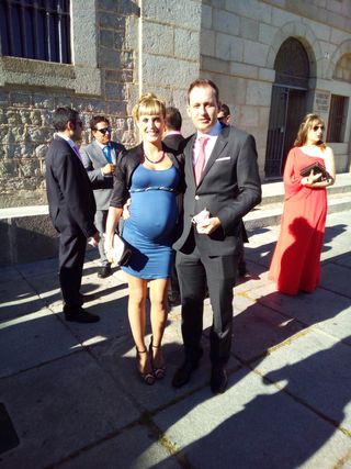 Vestido invitada boda embarazada,premamá